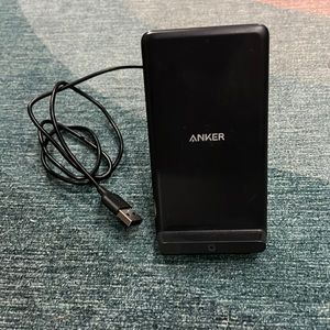 Anker Power Wave Wireless Charging Stand Qi with charger cable